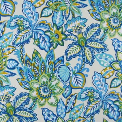 Richloom Outdoor Copeland Caribe floral outdoor fabric
