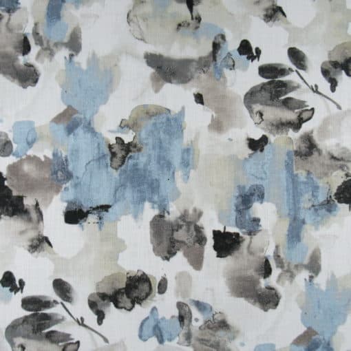 Mill Creek Fabrics Barford Polar Blue cotton print fabric