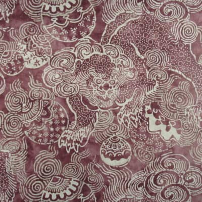 PKaufmann Fabrics Temple Lion Claret polyester print fabric