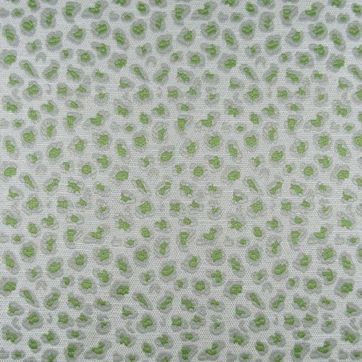 Regal Fabrics Nikki Lemongrass green animal skin fabric