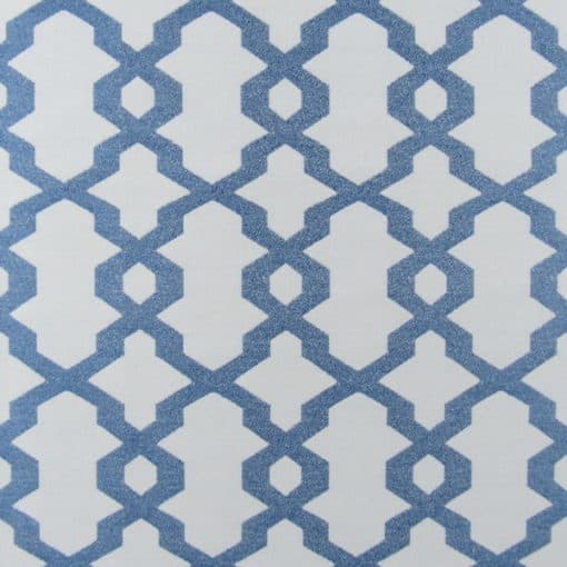 Sunbrella Outdoor Sarasota Blueberry geometric upholstery fabric