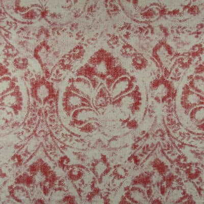 PKaufmann Fabrics Fiorano Red damask print fabric