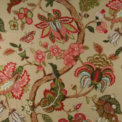 Jaclyn Smith Home 02116 Document floral print fabric