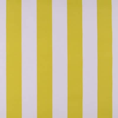 Canopy Stripe Lemon Outdoor Fabric
