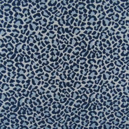 InsideOut Performance Cleomemes Azure leopard design upholstery fabric
