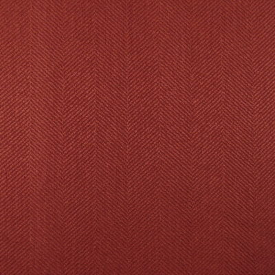 Valdese Crypton Home Jumper Paprika red herringbone stripe upholstery fabric