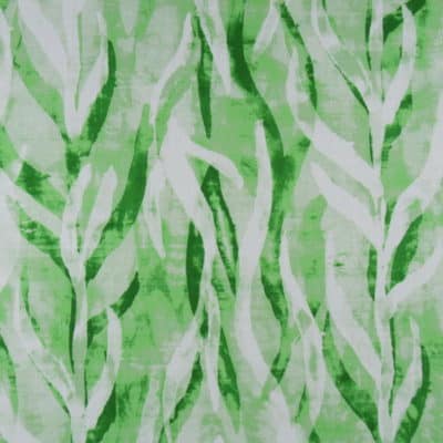 Trevi Fabrics By The Way Kelly green coastal design cotton print fabric