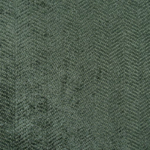 PKaufmann Fabrics Lush Bonsai Green chenille chevron upholstery fabric in green