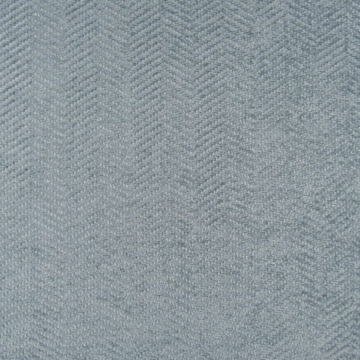 PKaufmann Fabrics Lush Seaside spa blue chenille chevron upholstery fabric