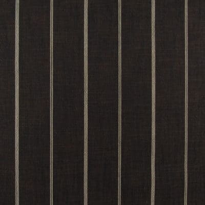 Richloom Fabrics Fritz Walnut brown ticking stripe fabric