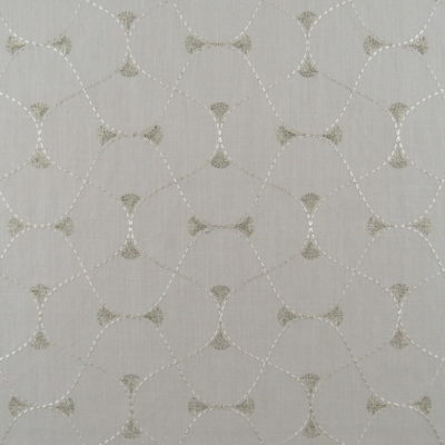 Richloom Fabrics Luffing Alabaster Embroidery fabric