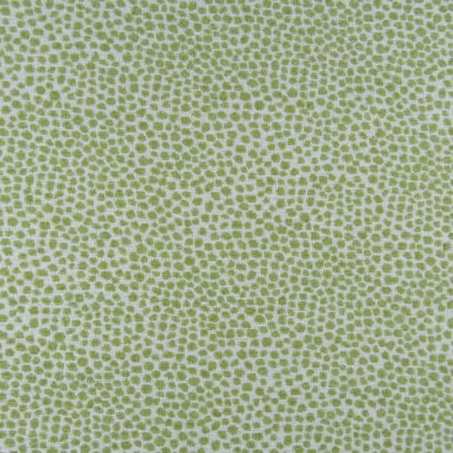 Covington Fabrics Dotify Pear dot design upholstery fabric in green