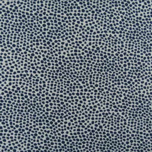Covington Fabrics Dotify Navy dot design upholstery fabric