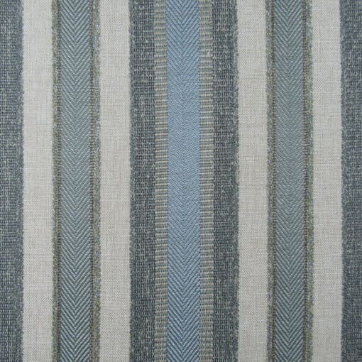 Revolution Performance Fabrics Abode Powder aqua blue stripe performance upholstery fabric