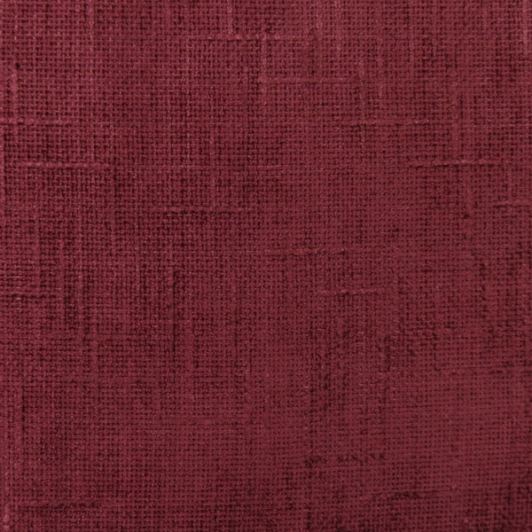 Mixon Red Chenille Upholstery Fabric