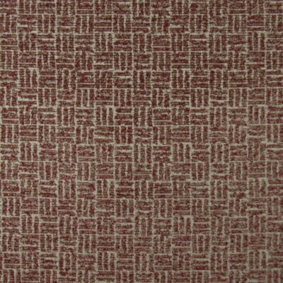 Mill Creek Fabrics Biopic Brick Red basket weave design furniture fabric