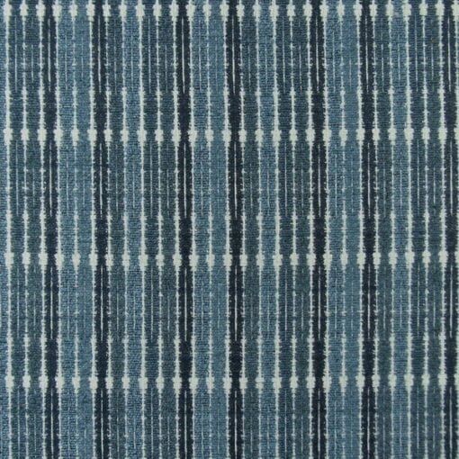 Mill Creek Fabrics Lupine Indigo geometric upholstery fabric