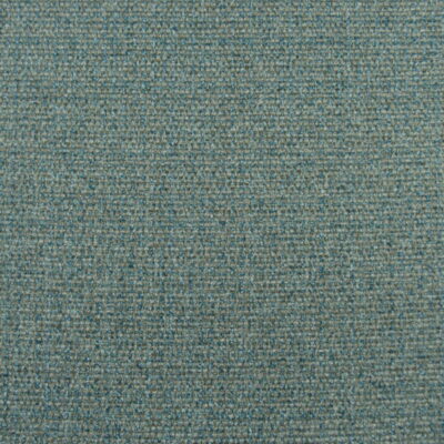 Crypton Home Porter Spa performance chenille texture upholstery fabric in aqua that is durable and stain resistant for family room furniture.