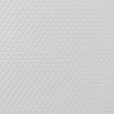 Valdese Weavers Quentin Snow Matelassé diamond weave matelassé in white for furniture upholstery, pillows, cushions. On Sale!