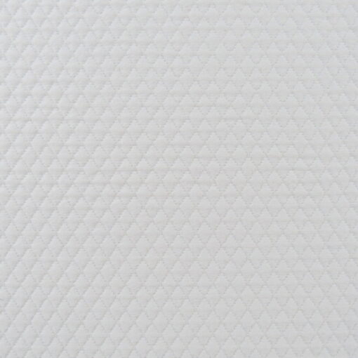 Valdese Weavers Quentin Snow Matelassé diamond weave matelassé in white for furniture upholstery, pillows, cushions. On Sale!