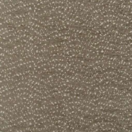 Mill Creek Fabrics Epengle Dots Sand contemporary dot design with tan chenille weave background and cream dots for furniture upholstery, pillows, cushions. On Sale!