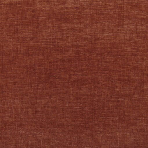 Covington Fabrics Baras 32 Harvest with soft but durable interesting chenille weave in rust durable for furniture upholstery.