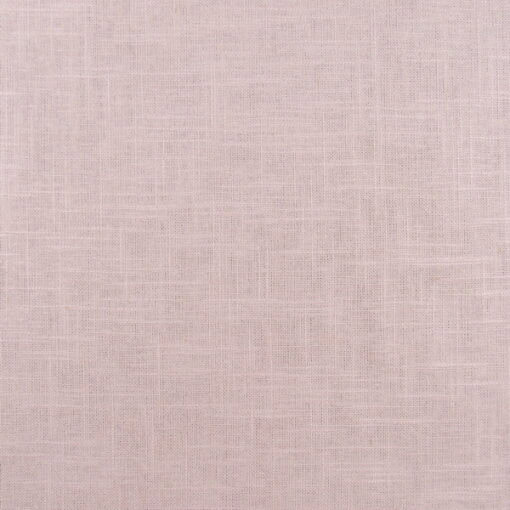 Covington Fabrics Jefferson Linen Bella Pink is a great solid linen blend in light pink color. Multi purpose fabric for upholstery, drapery, bedding.