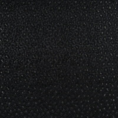 Nairobi Panther Black Upholstery Fabric durable woven chenille with animal skin design in black for furniture upholstery, pillows, cushions. On Sale!