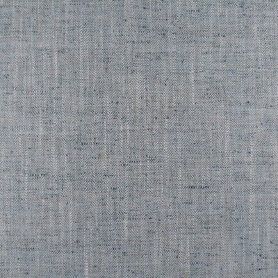 PKaufmann Fabrics Handcraft Bottleglass a beautifully textured herringbone multi purpose fabric with the look of raw silk in blue and beige color.
