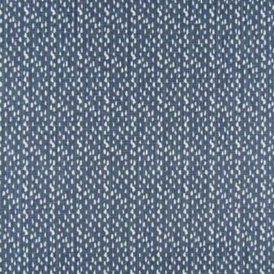 Premiere Prints Riverbed Cello features a small scale dot in white on blue background, printed on 100% cotton slub fabric. Made in USA