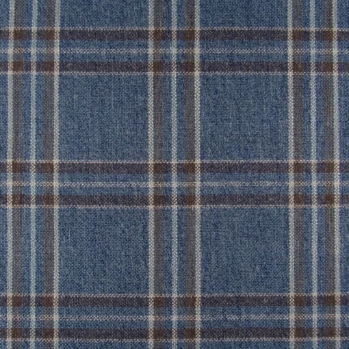 Brook Plaid Sapphire 6 Yard Remnant