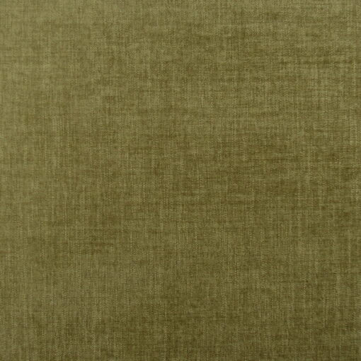 Crypton Home Bennett Olive performance solid chenille in olive green color that is durable and stain resistant with soft comfortable feel and tight weave.