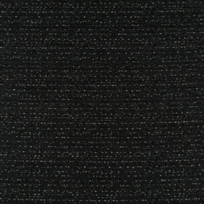Crypton Home Dalmation Ebony performance chenille upholstery fabric in black that is durable, stain resistant and easy to clean for sofa, chair.