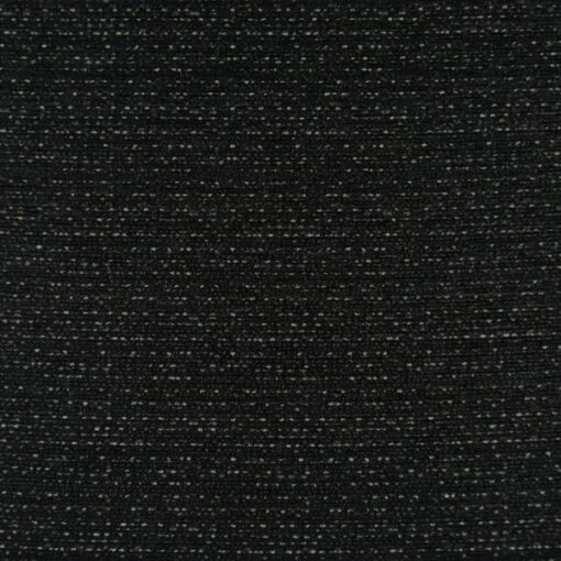 Crypton Home Dalmation Ebony performance chenille upholstery fabric in black that is durable, stain resistant and easy to clean for sofa, chair.