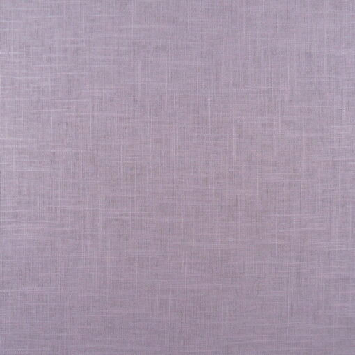 Covington Fabrics Jefferson Linen Wisteria is a great solid linen blend in lavender. Multi purpose fabric for upholstery, drapery, bedding.