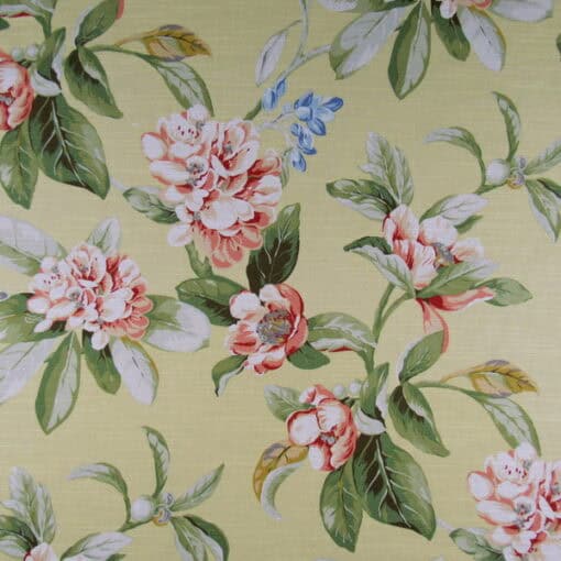 Waverly Magnolia Tree Meringue 6 Yard Remnant