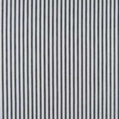 Covington Fabrics New Woven Ticking 93 Black classic cotton ticking stripe in black and white for upholstery, drapery, bedding, bed skirts.