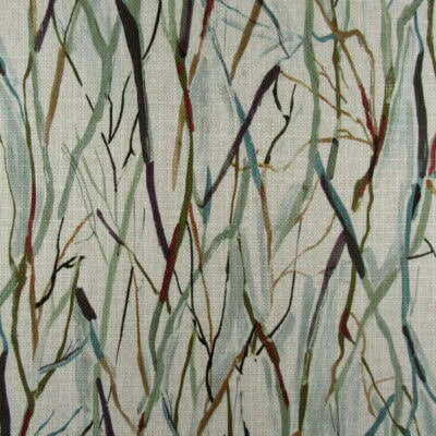 Regal Fabrics Carlsbad Sage with subtle branch design in browns and greens on beige background. Carlsbad Sage would be a great addition to any room in your home suitable for upholstery, drapery, pillows, cushions and bedding projects.
