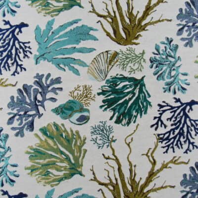Tossed Coral Ocean 4 Yard Remnant
