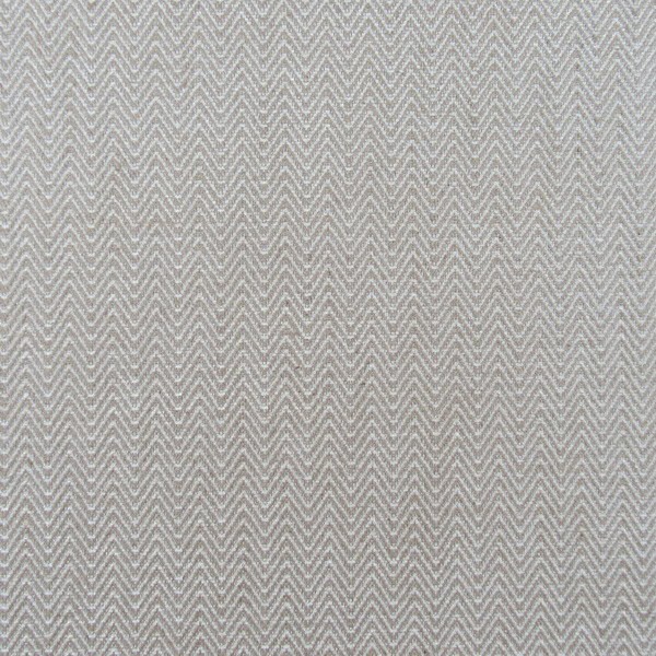 Standpoint Sand durable and comfortable woven chenille small chevron design in beige for furniture upholstery, pillows, cushions. On Sale!