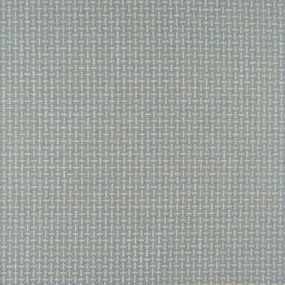 Regal Fabrics Keller Spa jacquard weave fabric with aqua background and beige basket weave design for upholstery, pillows, cushions, ottomans and other projects.