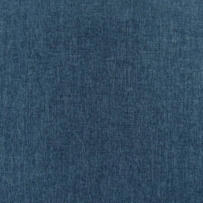 Crypton Home Bennett Prussian performance solid chenille in blue that is durable and stain resistant with soft comfortable feel and tight weave.