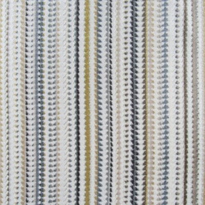 King Textiles Xavier Bittersweet Velvet with soft grays and gold accent stripe and high-quality cut velvet for furniture, cushions, pillows, headboards.